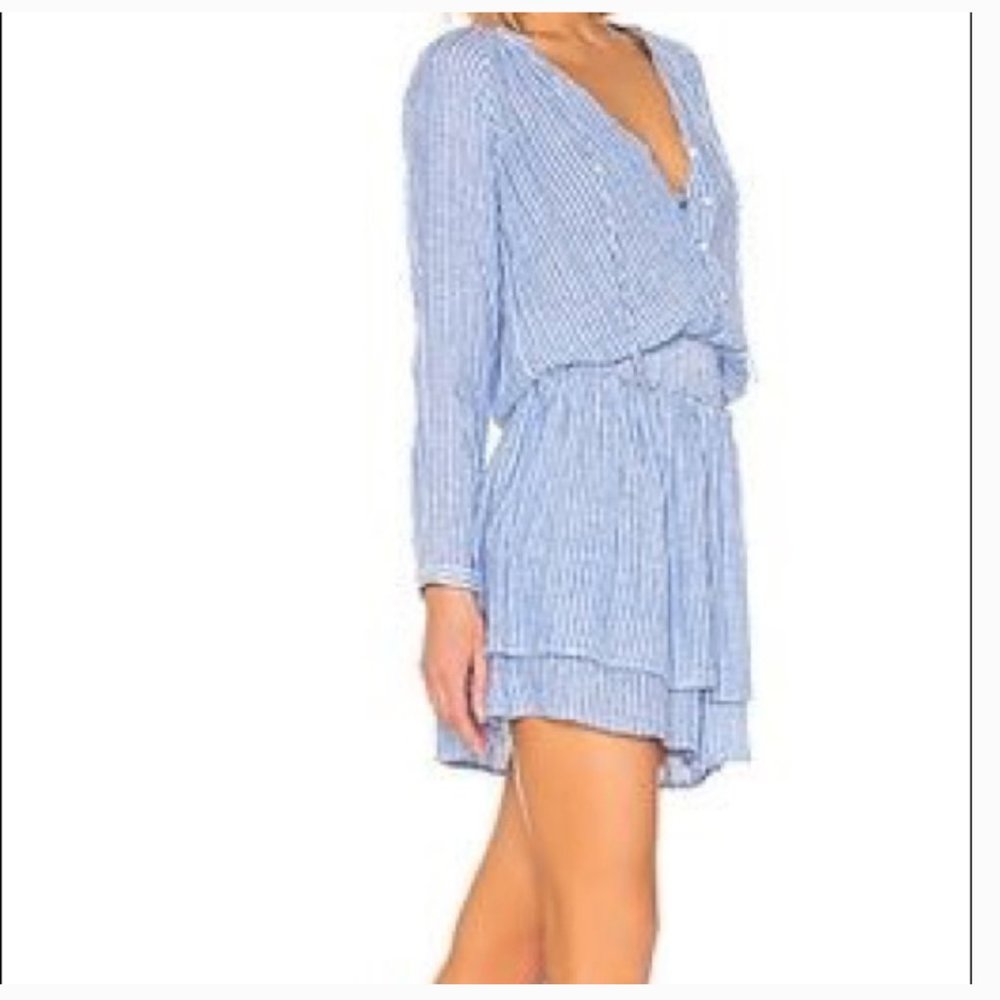 Rails Jasmine striped dress elastic waist size xs - Picture 11 of 11